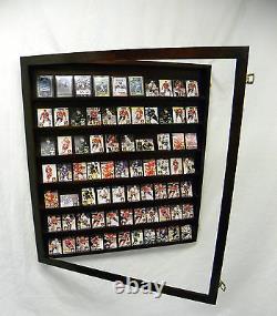Baseball Card Display Case Deep Can Hold up to 60-74 non Graded Baseball Cards