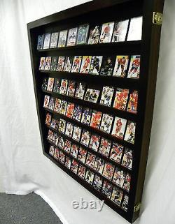 Baseball Card Display Case Deep Can Hold up to 60-74 non Graded Baseball Cards