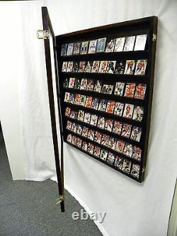 Baseball Card Display Case Deep Can Hold up to 60-74 non Graded Baseball Cards