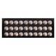 Baseball Display Case, Acrylic Hockey Puck Cabinet Holds 30 Baseball- Usa Made
