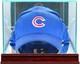 Baseball Hat Display Case Cherry Wood Uv Glass Mlb Autograph Cap Us Holder Frame