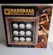 Baseball Solid Wood Collector's Display Case With Framed Glass Door Holds 9 Ball