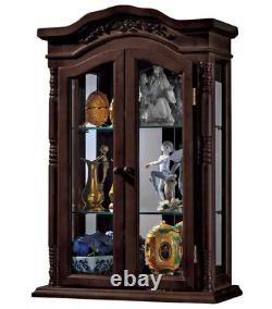 Beacon Hill Handmade Hardwood Wall Curio 27 Cabinet