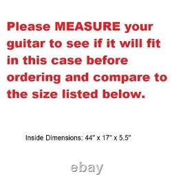 Black Finish Acoustic Guitar Display Case Hardwood Guitar display case