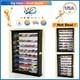 Black Wood Display Case With 7 Adjustable Shelves For 1/64-1/43 Model Cars