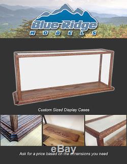 Blue Ridge Models Custom Wood Display Case for Models