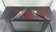 Bombay Company Fountain Pen Wood Display Case Includes X 2 Fountain Pens