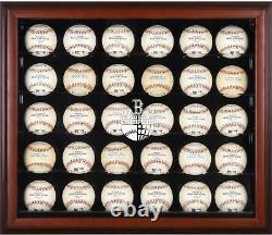 Boston Red Sox 2007 World Series Champs Logo Mahogany Framed Display Case