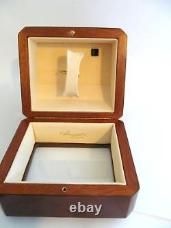 Breguet Automatic Rotation Watch Winder Single Wood Display Case Box As Is