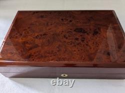 Buben & Zorweg Wooden Watch Display Case for 12 Watches Luxury Storage Box