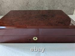 Buben & Zorweg Wooden Watch Display Case for 12 Watches Luxury Storage Box