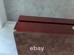 Buben & Zorweg Wooden Watch Display Case for 12 Watches Luxury Storage Box