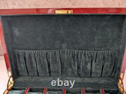 Buben & Zorweg Wooden Watch Display Case for 12 Watches Luxury Storage Box