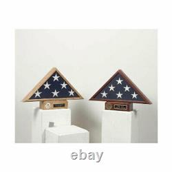 Burial flag Display and pedestal case flag Pedestal