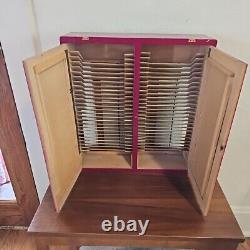 CARL OTHELLO SCHWAN STABILO GERMANY Vintage Antique Wood Display Case