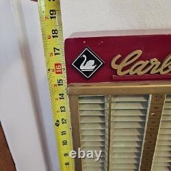 CARL OTHELLO SCHWAN STABILO GERMANY Vintage Antique Wood Display Case