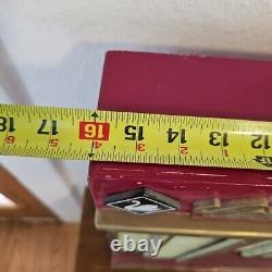CARL OTHELLO SCHWAN STABILO GERMANY Vintage Antique Wood Display Case