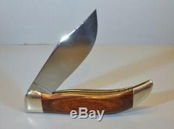 CASE XX Huge Buffalo Bulldog Folding Hunter Clasp Knife 1973 Display Stand EXC
