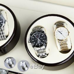 CRITIRON 4+6 Luxury Automatic Watch Winder Storage Box Display Case With Holder