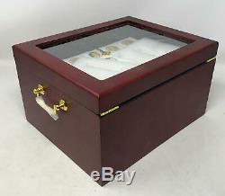 CSN Ultimate Presidential Dollar Collection 20 Coins with Wood Display Case