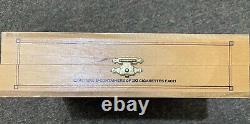 Camel Cigarette-The Tins of 2001 Wood Display Case w 8 Camel Tins