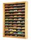 Car Display Case 12 Shelves Matchbox Model Toy Diecast Collection Wood Cabinet