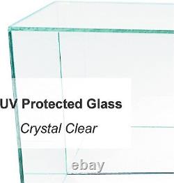 Car Display Case Black Glass Wall Diecast Nascar 1/24 Scale Collection Cabinet