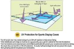 Car Display Case Cherry 16 Pcs Diecast 1/24 Scale 124 Collection Shelf Cabinet