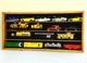 Car Display Case Oak 20 Pcs Diecast Model 1/24 Scale Wood Nascar Shelf Cabinet