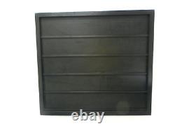 Card Display Case for Ungraded Baseball Cards 50 Black