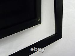 Card Display Case for Ungraded Baseball Cards 50 Black