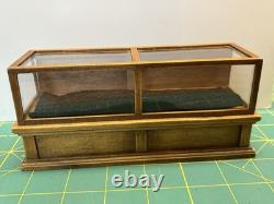 Carlson's Miniatures Store Display Case Chicago IL Wood Plastic Panels Tag