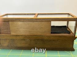 Carlson's Miniatures Store Display Case Chicago IL Wood Plastic Panels Tag