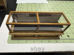 Carlson's Miniatures Store Display Case Chicago IL Wood Plastic Panels Tag