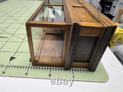 Carlson's Miniatures Store Display Case Chicago IL Wood Plastic Panels Tag