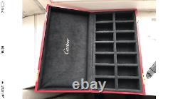 Cartier Plwa 5120 Oem -14 Gm Watch Display Storage Case / Travel Box #d50