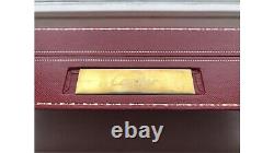 Cartier Plwa 5120 Oem -14 Gm Watch Display Storage Case / Travel Box #d50