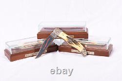 Case 1976 Bicentennial #5165 Ssp Pocket Knife In Original Wood Display Case, New
