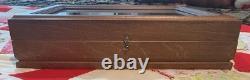 Case Texas Toothpicks Limited Edition Wood Glass Metal Display Case