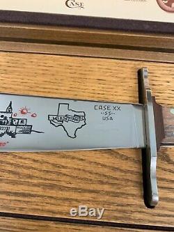Case XX Alamo Sesquicentennial Anniversary Bowie Knife withDisplay Case 4 dot
