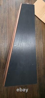 Case XX Dealer Wall Display Cabinet Wood Glass Door Locking Vintage