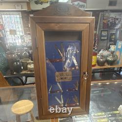 Case XX Pocket Worn Display Cabinet with Key, 1996 Knives, No Boxes
