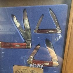 Case XX Pocket Worn Display Cabinet with Key, 1996 Knives, No Boxes