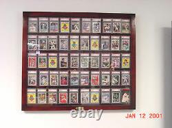 Cherry Sports 50 Card Display Case for Graded Cards