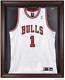 Chicago Bulls Mahogany Framed Team Logo Jersey Display Case Fanatics