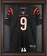 Cincinnati Bengals Framed Logo Jersey Display Case-brown Authentic