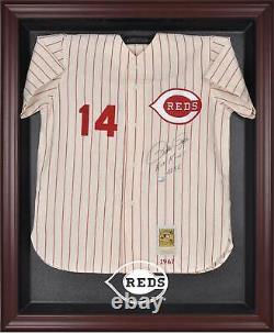 Cincinnati Reds Mahogany Framed Logo Jersey Display Case Authentic