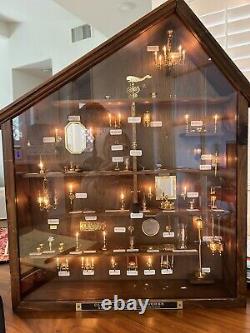 Clare Bell Brass Works Display Case Rare