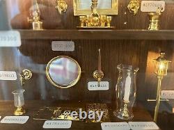 Clare Bell Brass Works Display Case Rare