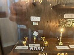 Clare Bell Brass Works Display Case Rare